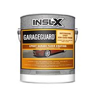 Neu's Hardware Tools Paint GarageGuard is a water-based, catalyzed epoxy that delivers superior chemical, abrasion, and impact resistance in a durable, semi-gloss coating. Can be used on garage floors, basement floors, and other concrete surfaces. GarageGuard is cross-linked for outstanding hardness and chemical resistance.

Waterborne 2-part epoxy
Durable semi-gloss finish
Will not lift existing coatings
Resists hot tire pick-up from cars
Recoat in 24 hours
Return to service: 72 hours for cool tires, 5-7 days for hot tiresboom